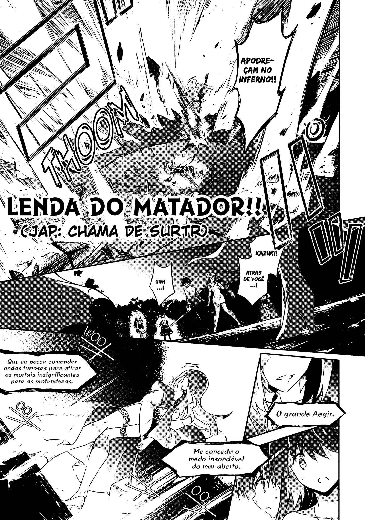 Magika no Kenshi to Shoukan Maou Chapter 52 - Page 11