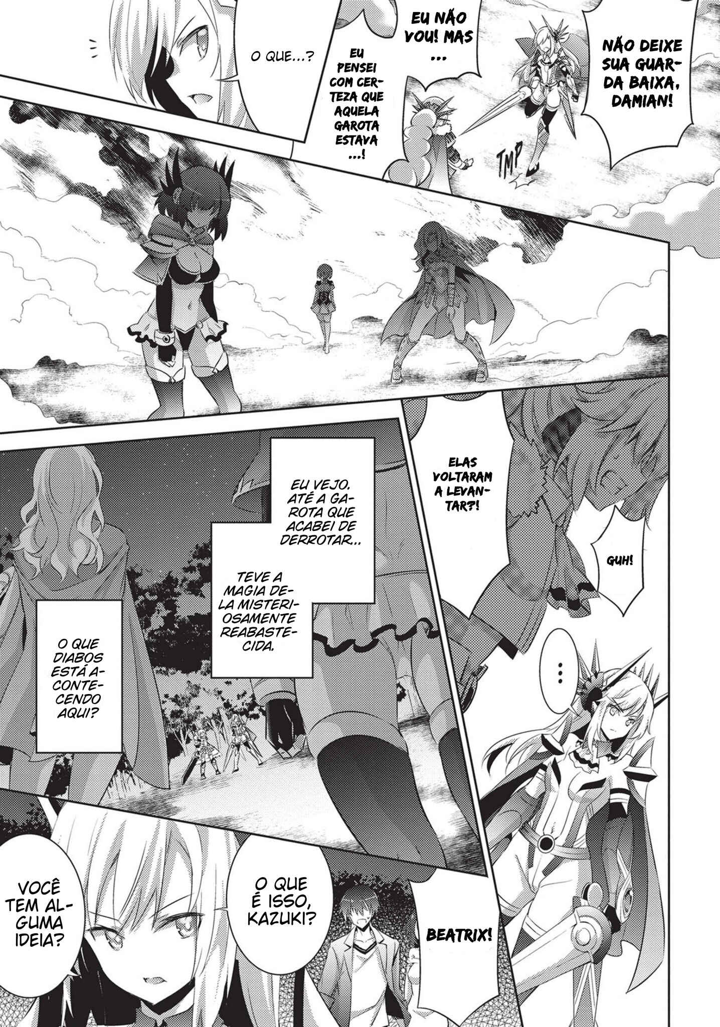 Magika no Kenshi to Shoukan Maou Chapter 52 - Page 15