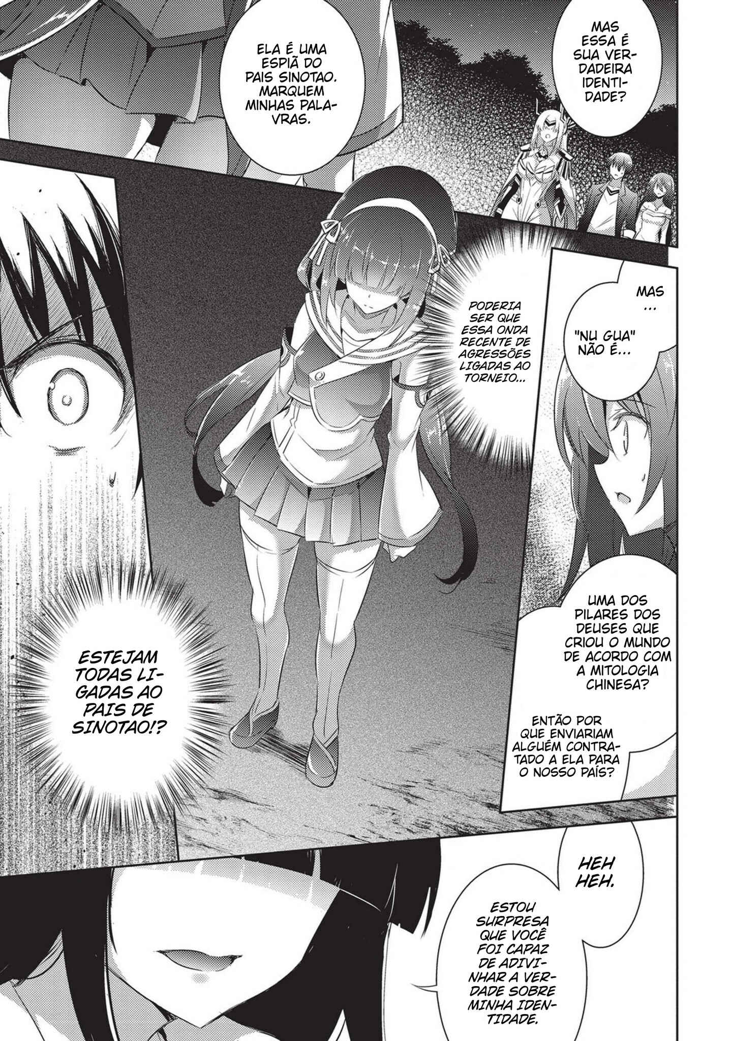 Magika no Kenshi to Shoukan Maou Chapter 52 - Page 19