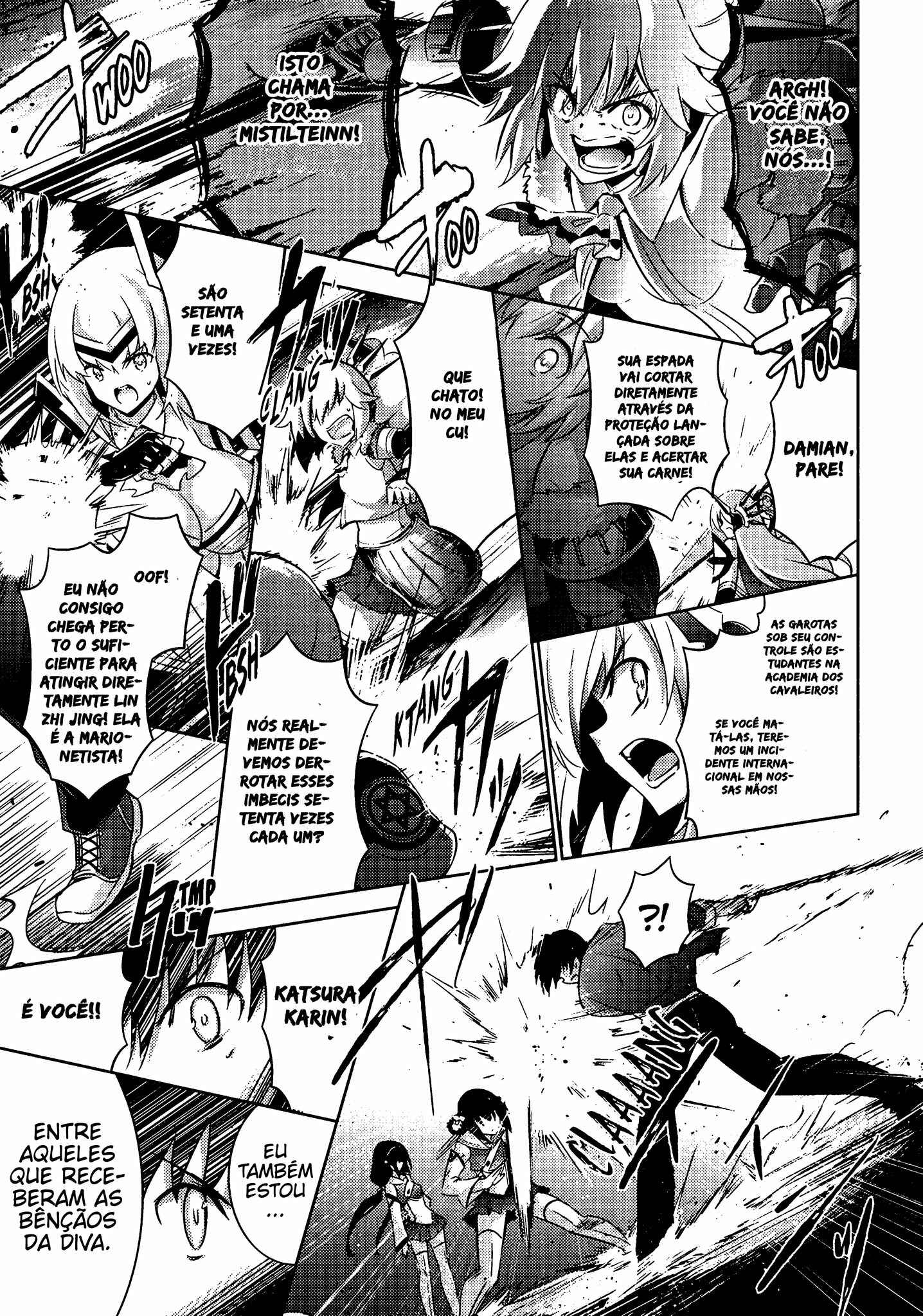 Magika no Kenshi to Shoukan Maou Chapter 52 - Page 23