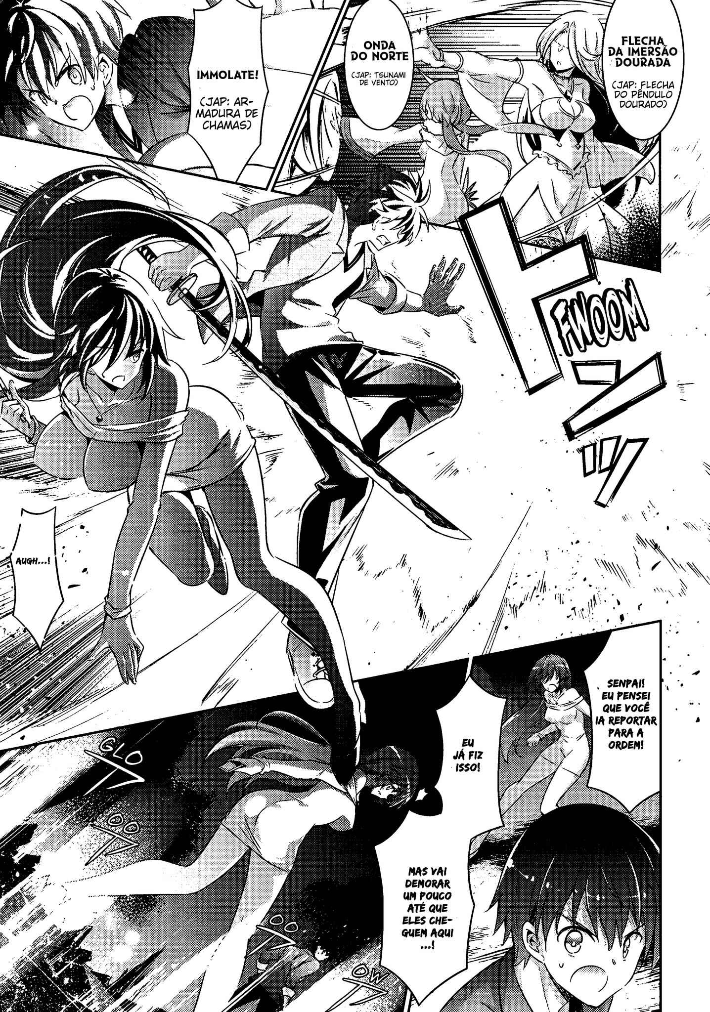 Magika no Kenshi to Shoukan Maou Chapter 52 - Page 3
