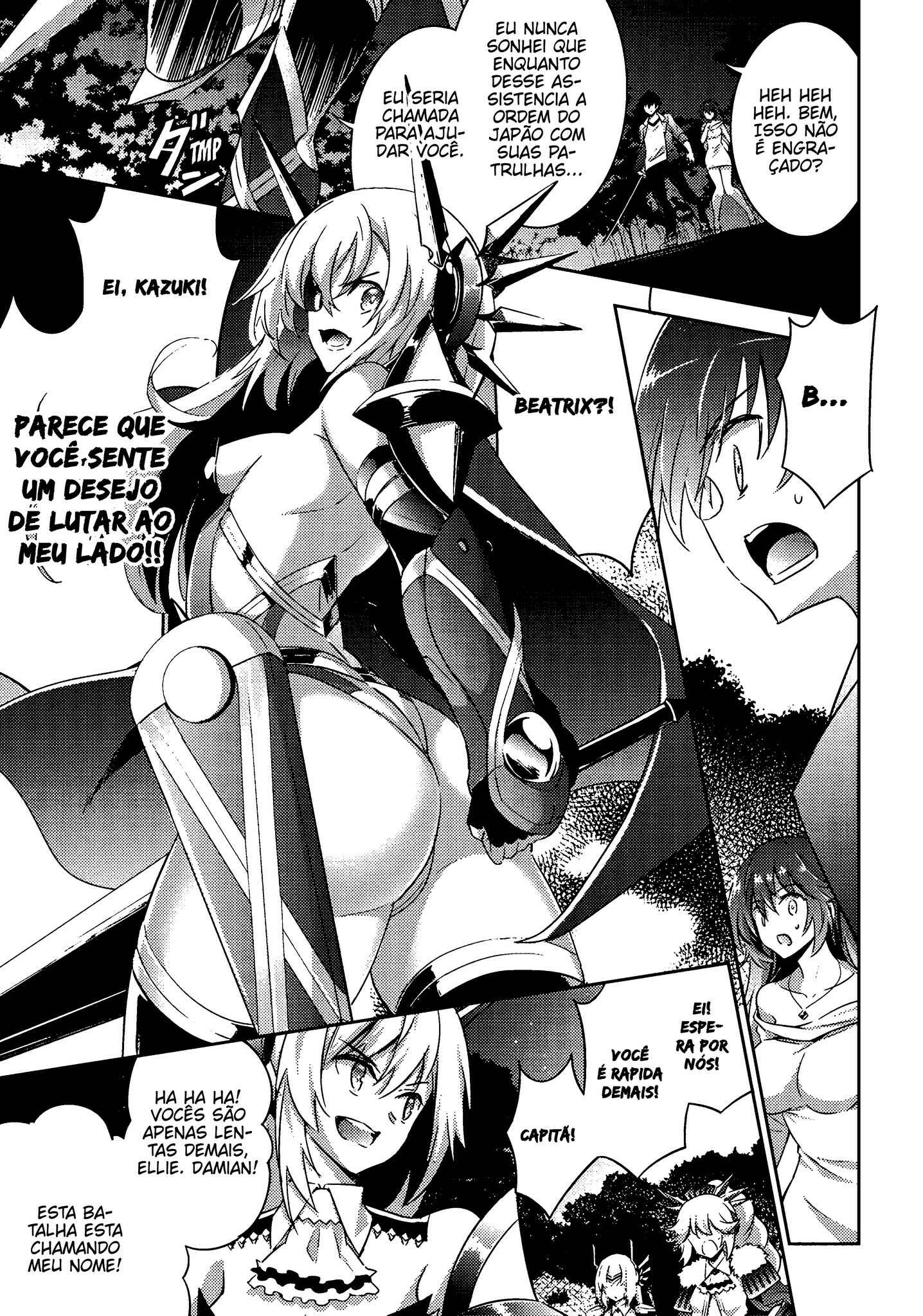Magika no Kenshi to Shoukan Maou Chapter 52 - Page 7