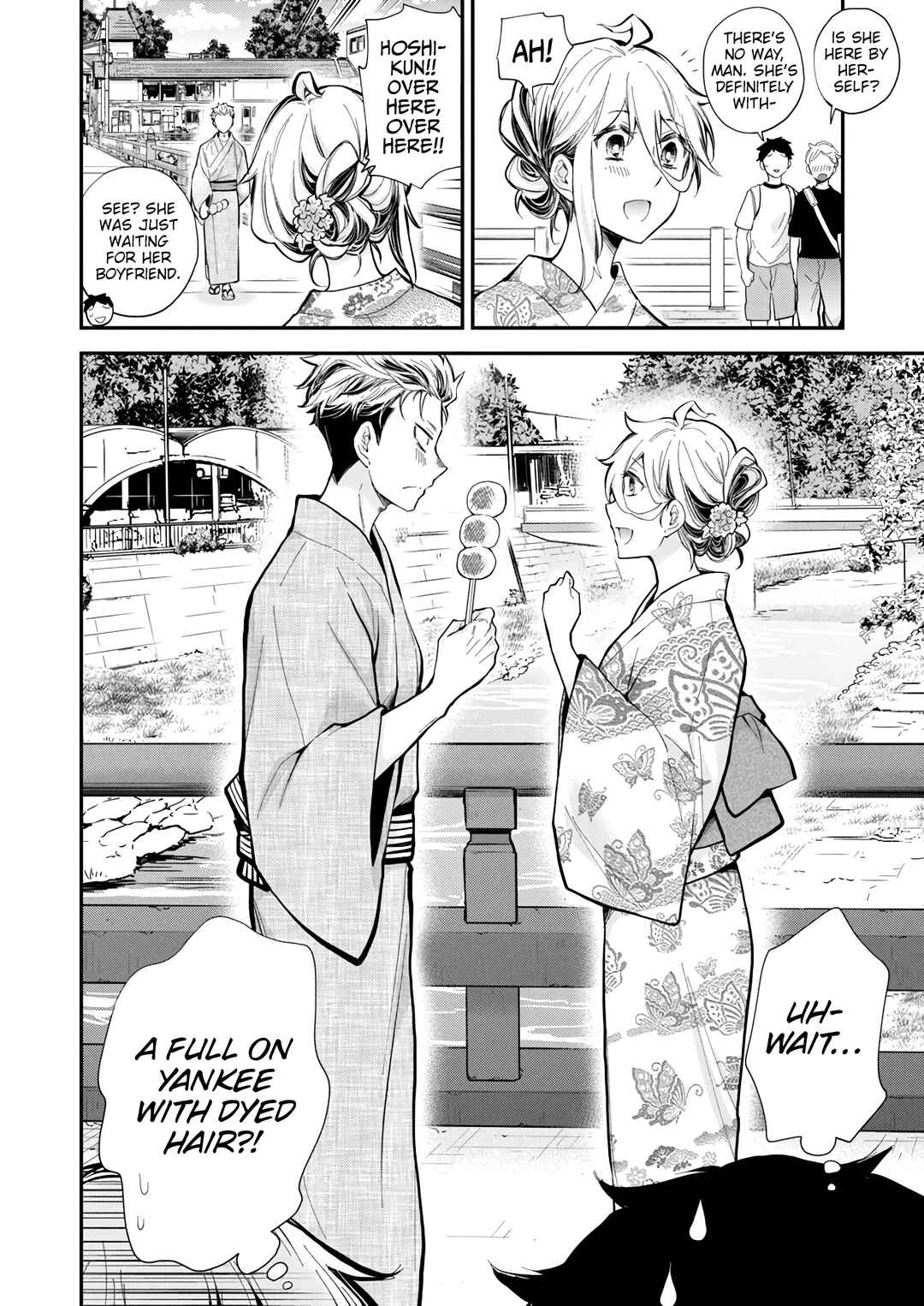 Shingeki no Eroko-san: Hen na Oneesan wa Danshi Kousei to Nakayoku Naritai Chapter 52 - Page 4