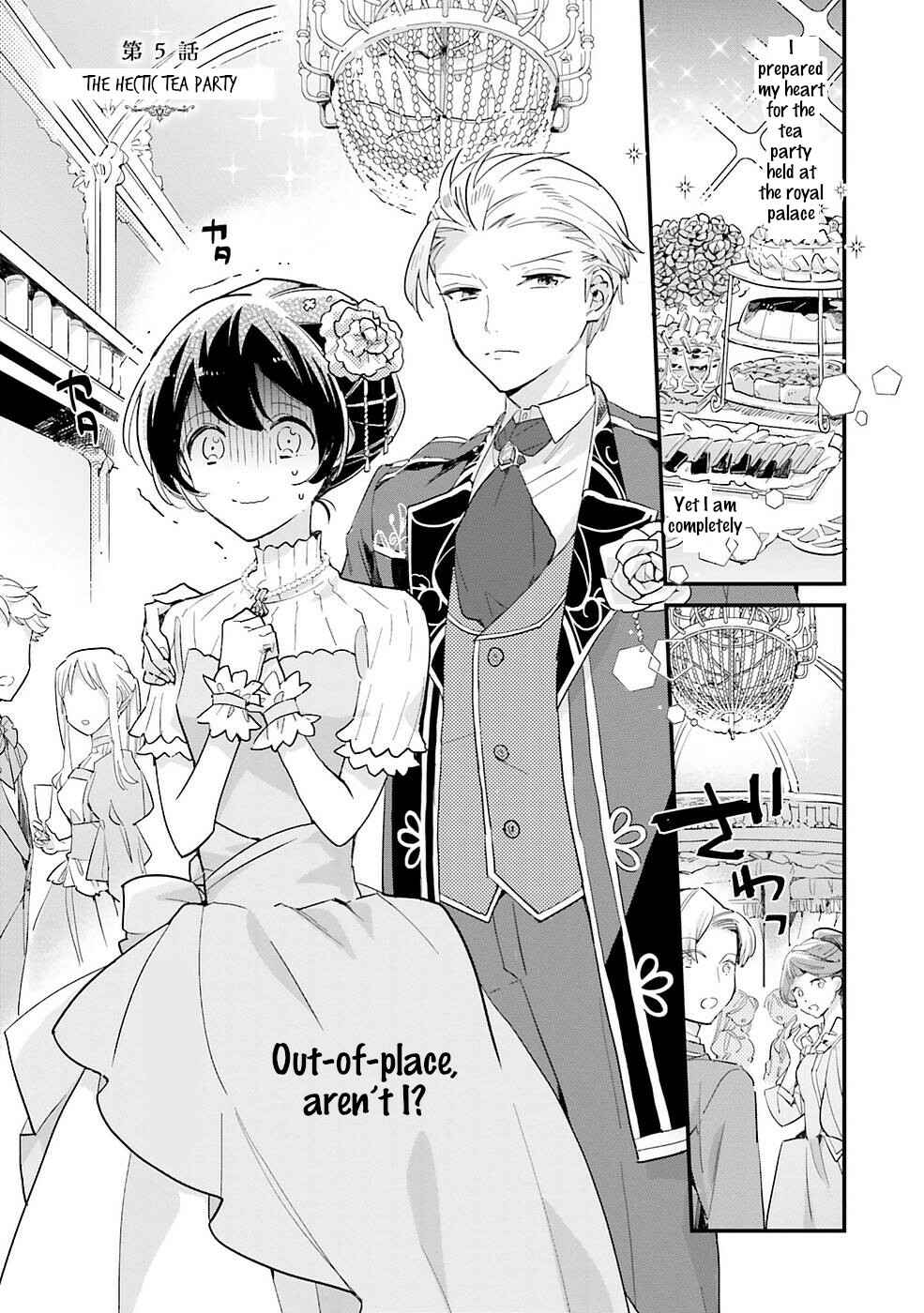 Yowaki MAX Reijou nanoni, Ratsuwan Konyakusha-sama no Kake ni Notte Shimatta Chapter 5 - Page 1