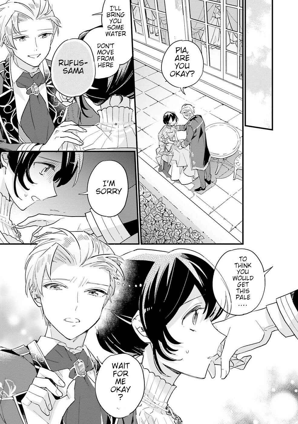 Yowaki MAX Reijou nanoni, Ratsuwan Konyakusha-sama no Kake ni Notte Shimatta Chapter 5 - Page 23