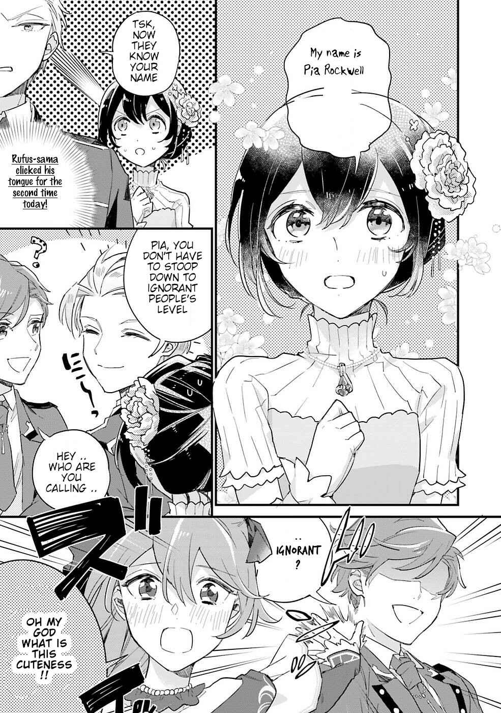 Yowaki MAX Reijou nanoni, Ratsuwan Konyakusha-sama no Kake ni Notte Shimatta Chapter 5 - Page 9