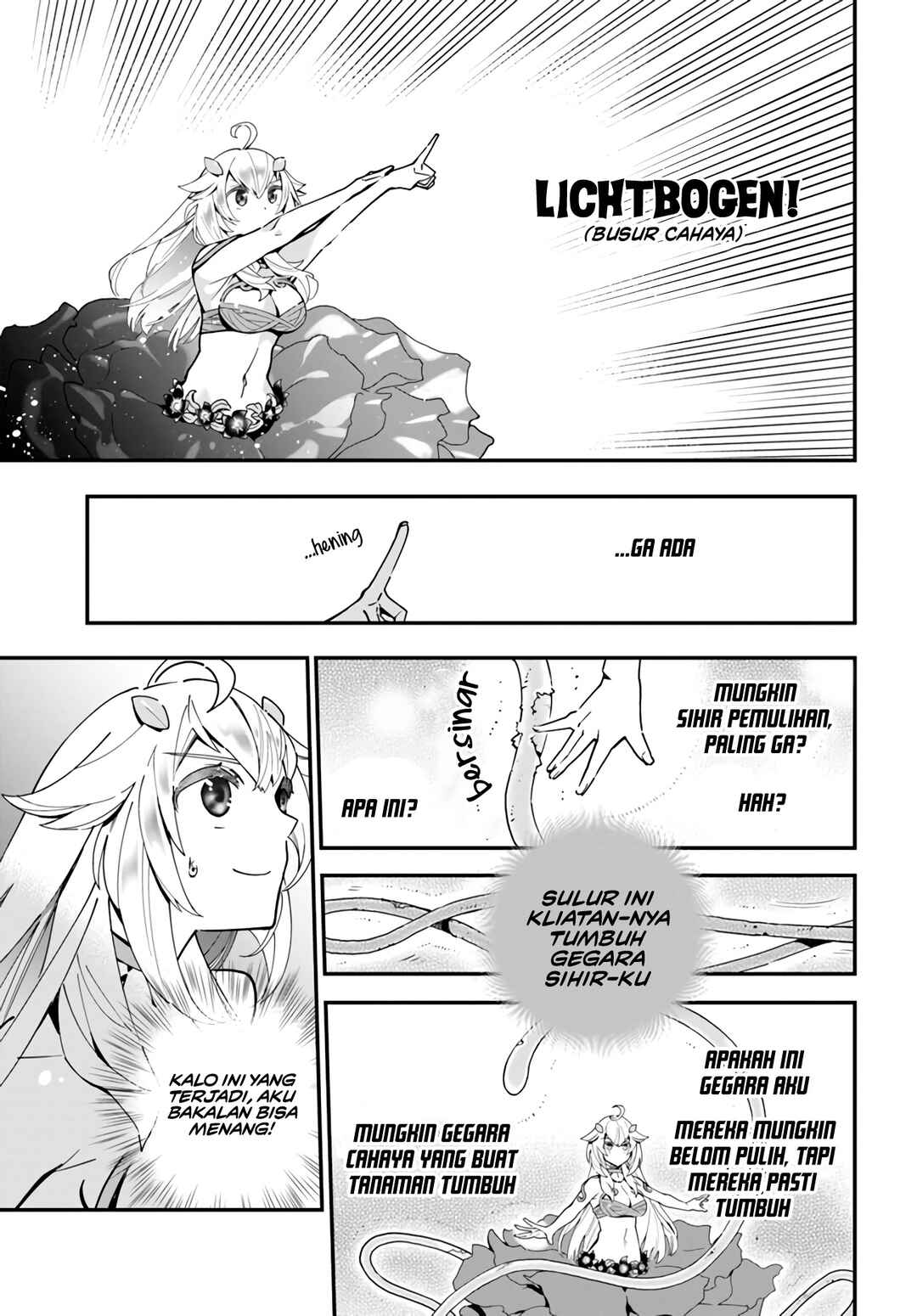 Shokubutsu Monster Musume Nikki: Seijo datta Watashi ga Uragirareta Hate ni Alraune ni Tensei Shite Shimatta node, kore kara wa Kougousei o Shinagara Shizuka ni Shokubutsu Life o Sugoshimasu Chapter 2 - Page 16