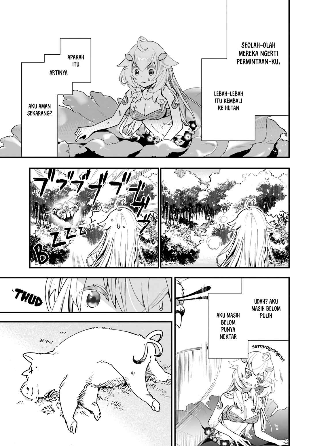 Shokubutsu Monster Musume Nikki: Seijo datta Watashi ga Uragirareta Hate ni Alraune ni Tensei Shite Shimatta node, kore kara wa Kougousei o Shinagara Shizuka ni Shokubutsu Life o Sugoshimasu Chapter 2 - Page 30
