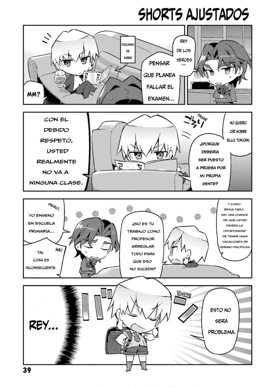 Type-Moon Gakuen - Chibi Chuki! Chapter 17 - Page 12