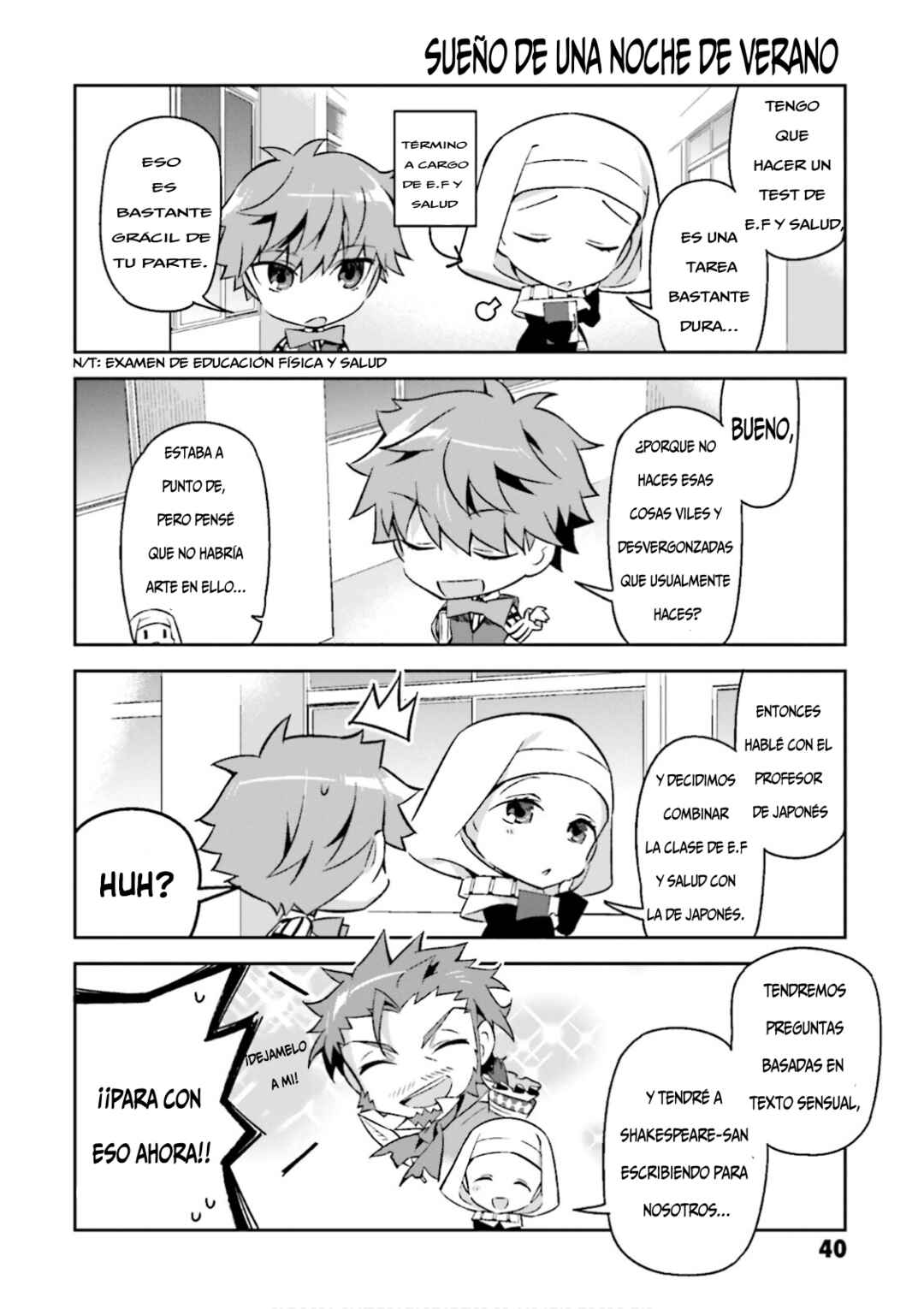 Type-Moon Gakuen - Chibi Chuki! Chapter 17 - Page 13