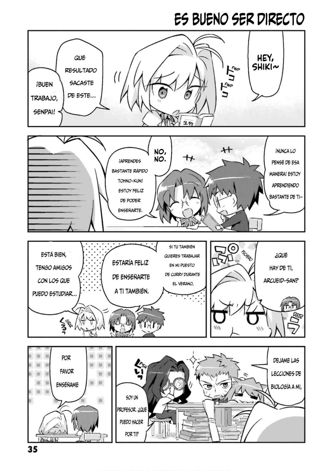 Type-Moon Gakuen - Chibi Chuki! Chapter 17 - Page 8