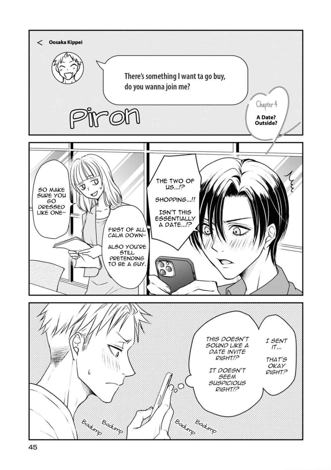 Ikemen Dansou Reiya ni Koishiteru!! Chapter 4 - Page 1