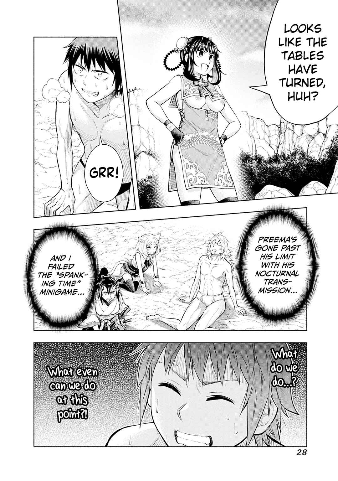 Eroge no Sekai de Slow Life ~Issho ni Isekai Teni shitekita Yarisaa no Daigakusei-tachi ni Tsuihou sareta node, Henkyou de Muteki ni Natte Shin no Heroine-tachi to Yoroshiku Yarimasu~ Chapter 24 - Page 8