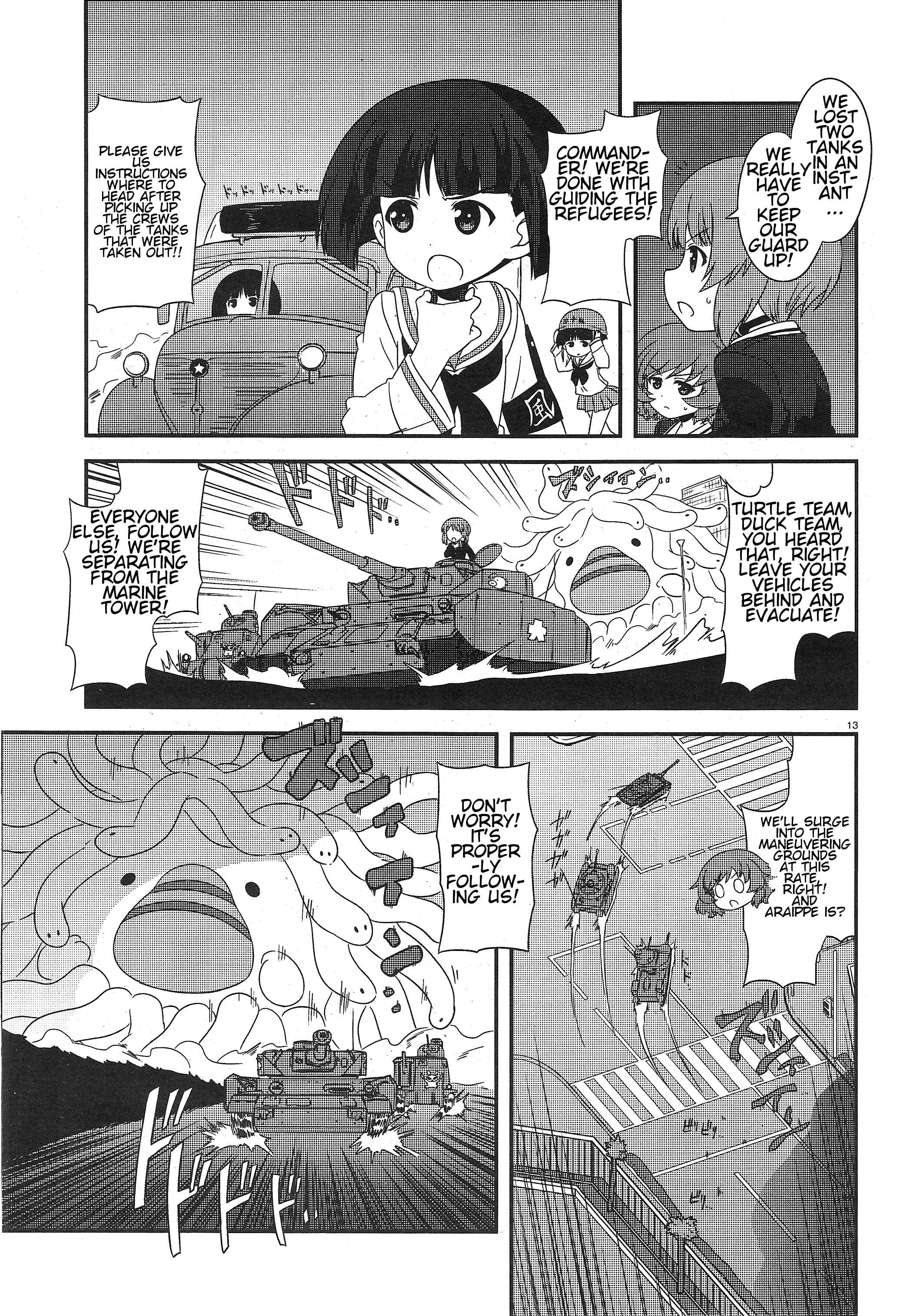 GIRLS und PANZER - Motto Love Love Sakusen desu! Chapter 24 - Page 11