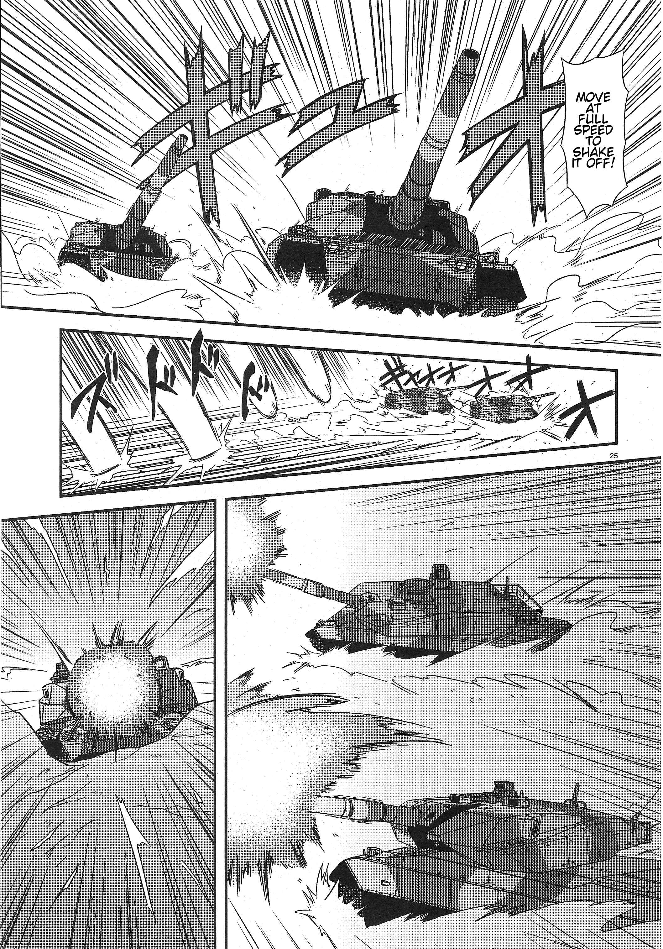 GIRLS und PANZER - Motto Love Love Sakusen desu! Chapter 24 - Page 22