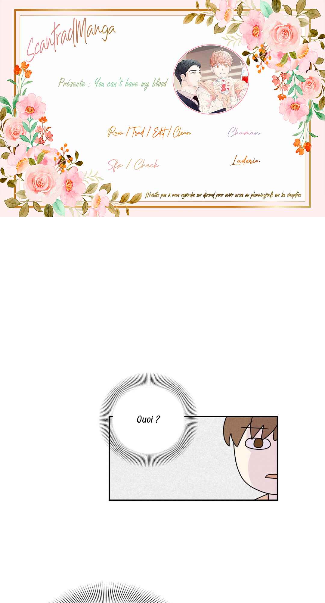 You Can't Have My Blood Chapter 3 - Page 1