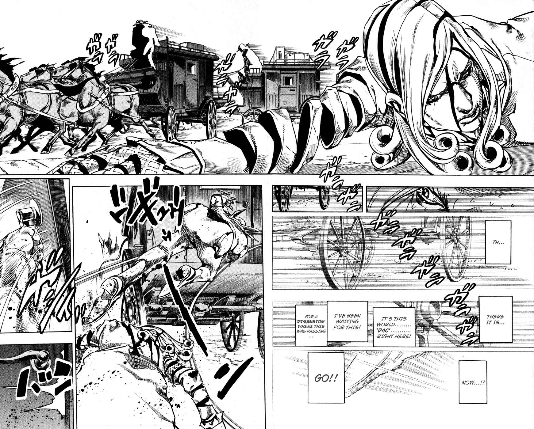 JoJo no Kimyou na Bouken: Part 7 - Steel Ball Run Chapter 87 - Page 14