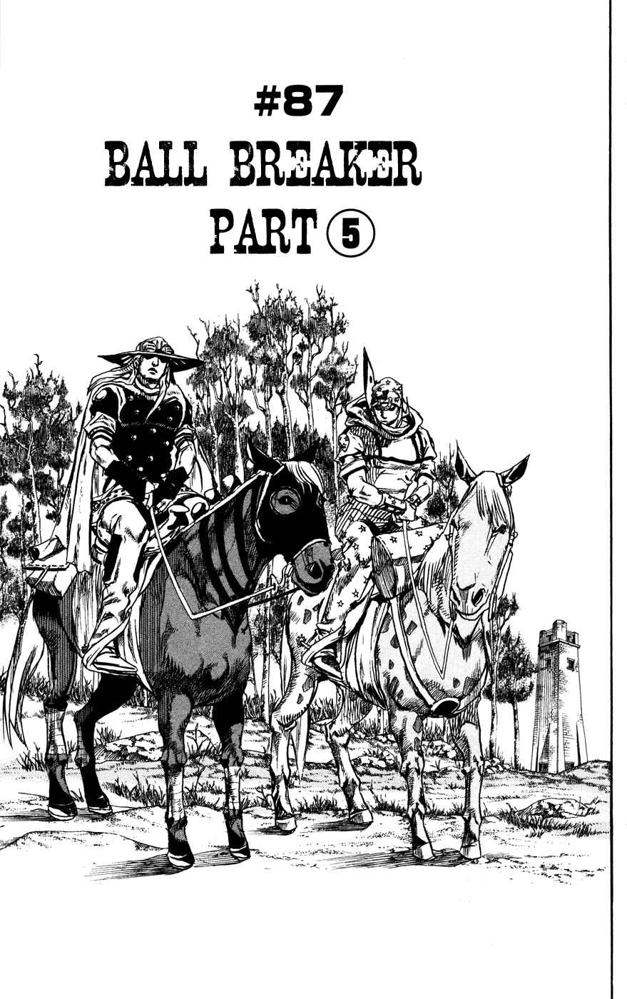 JoJo no Kimyou na Bouken: Part 7 - Steel Ball Run Chapter 87 - Page 2