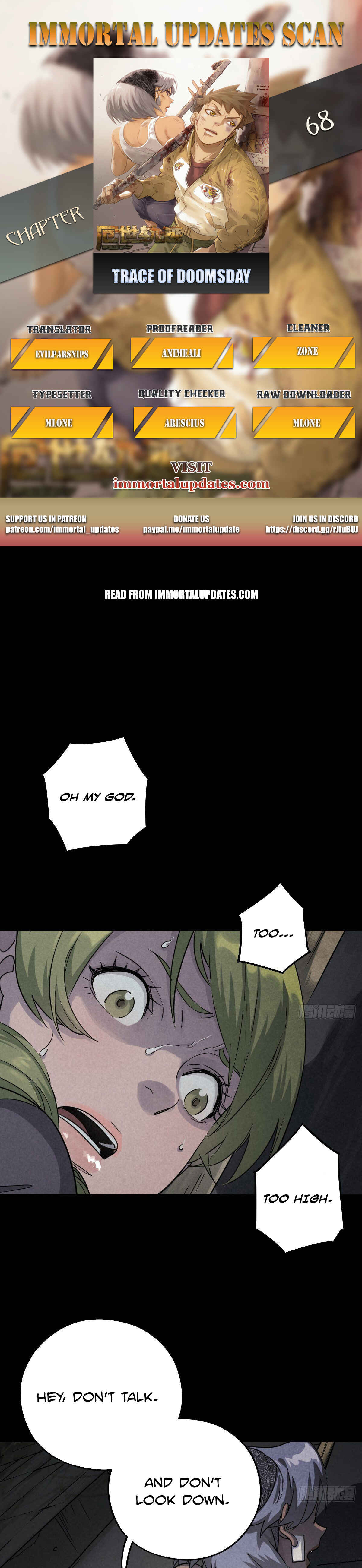 Trace of Doomsday Chapter 68 - Page 1