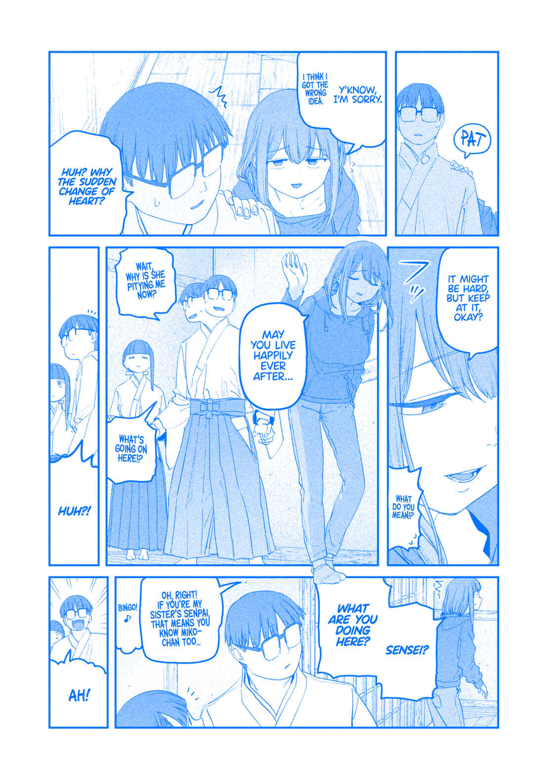 Getsuyoubi no Tawawa (Blue) (Fan Colored) Chapter 111 - Page 12