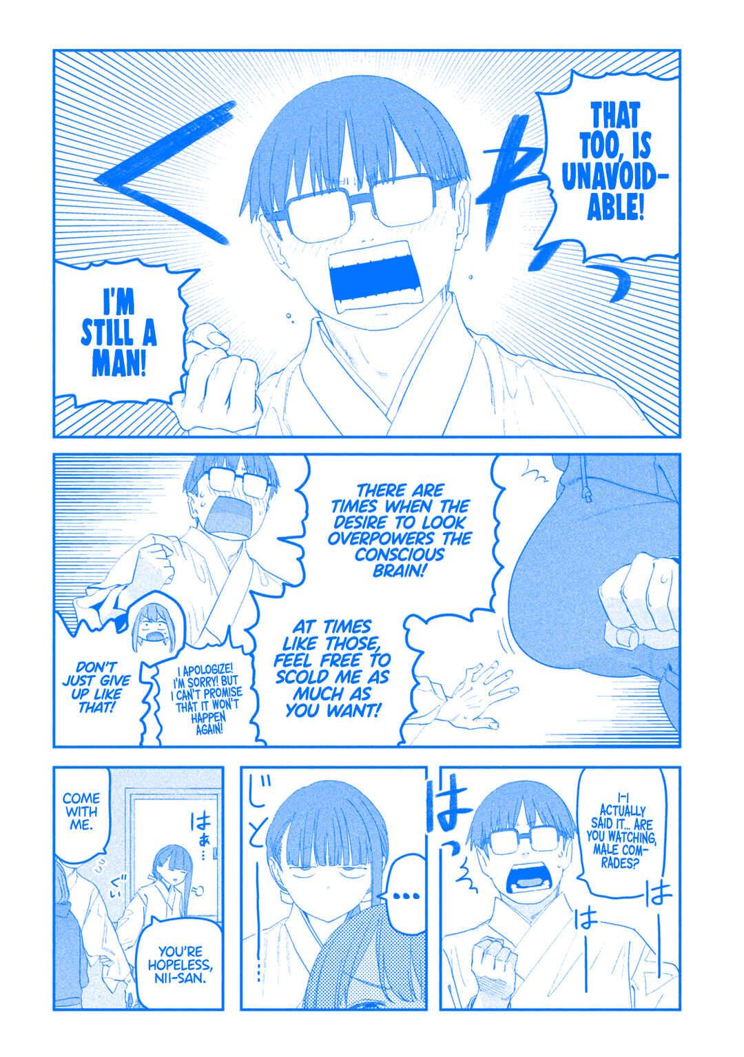 Getsuyoubi no Tawawa (Blue) (Fan Colored) Chapter 111 - Page 7