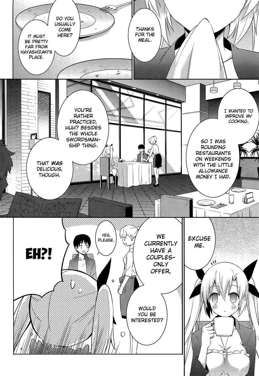Magika no Kenshi to Shoukan Maou Chapter 9 - Page 14