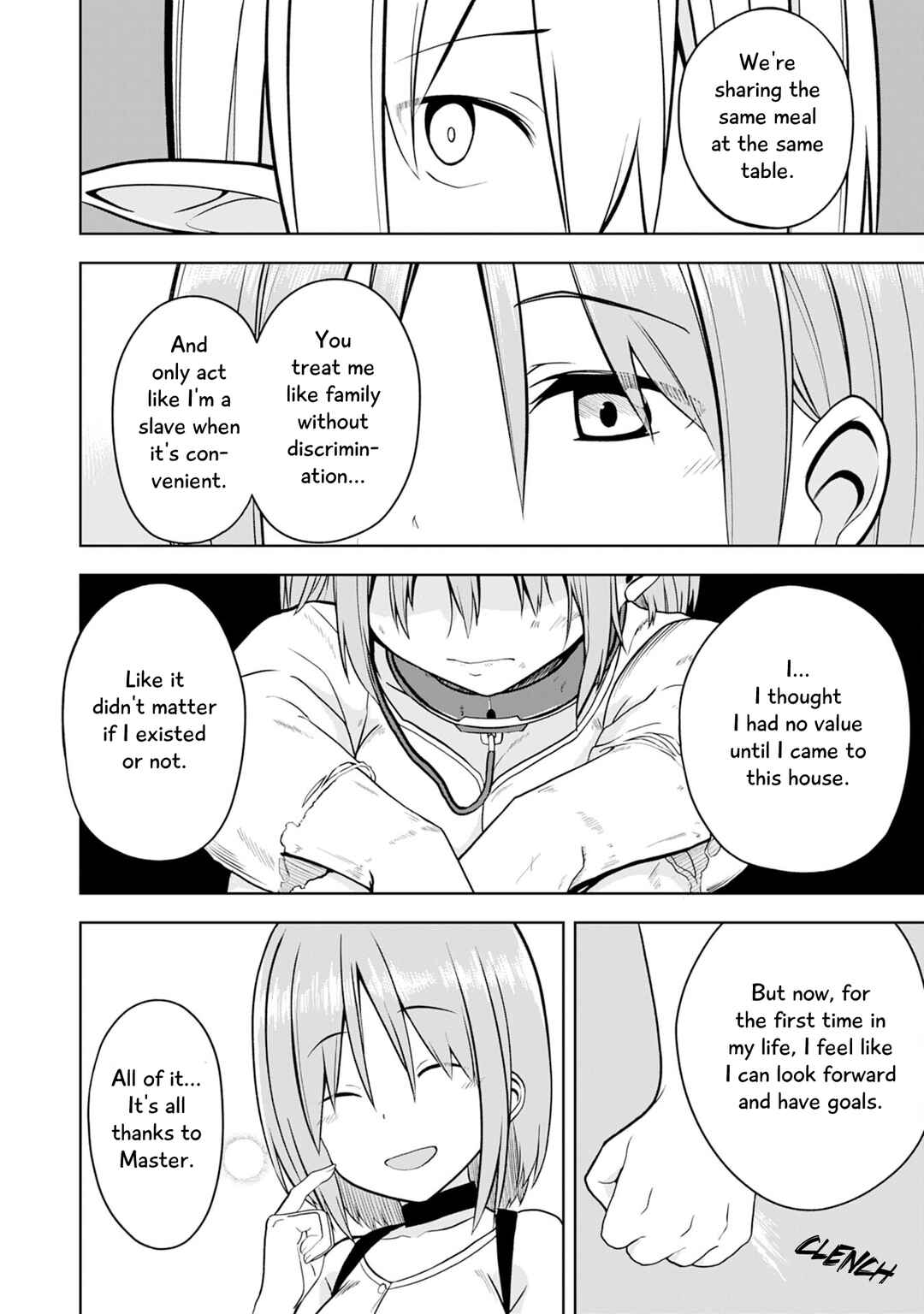 Eroi Koto Suru Tame ni Kyonyuu Bishoujo Dorei wo Katta Hazu ga, Oshishou-sama to Shitawa Rete Omotta Toori ni Ikanaku Naru Hanashi Chapter 9 - Page 4