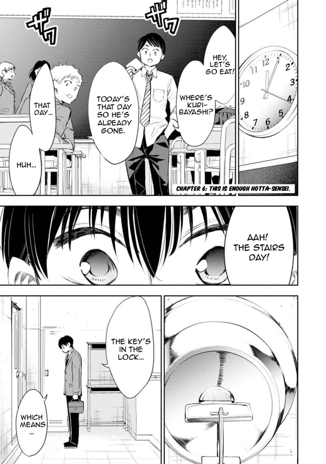 Darashinai desu, Hotta-sensei! Chapter 6 - Page 1