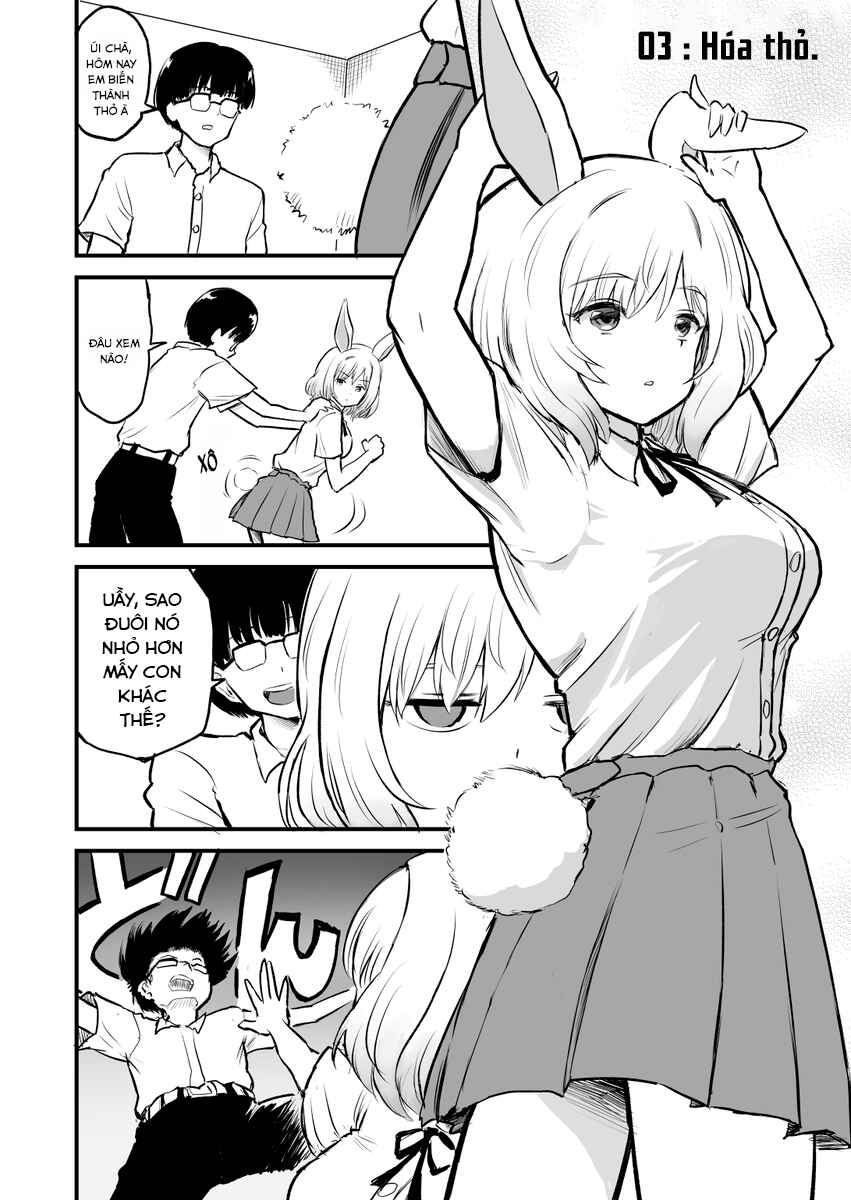 Higawari Shippo no Ozaki-chan Chapter 3 - Page 1