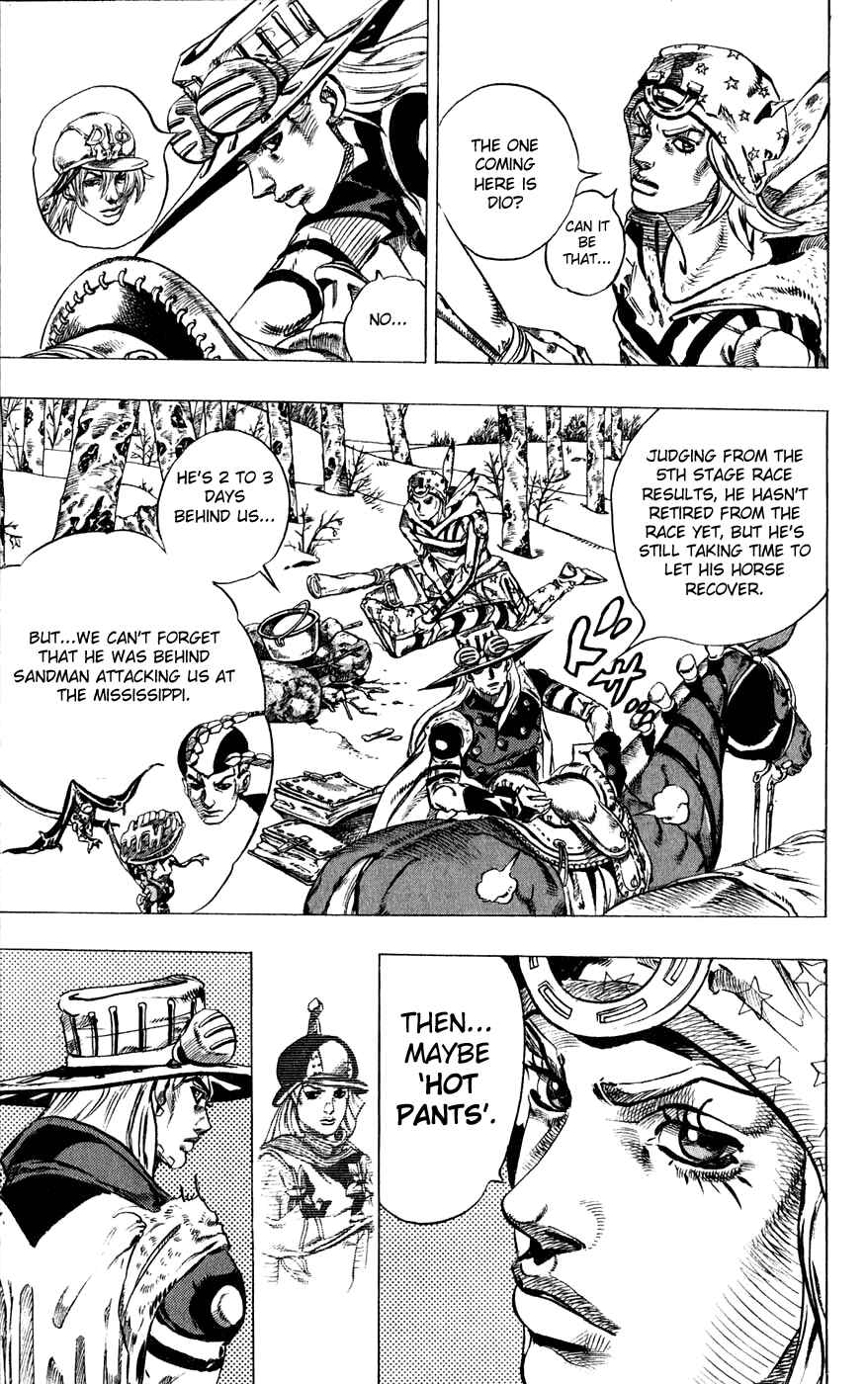 JoJo no Kimyou na Bouken: Part 7 - Steel Ball Run Chapter 45 - Page 12