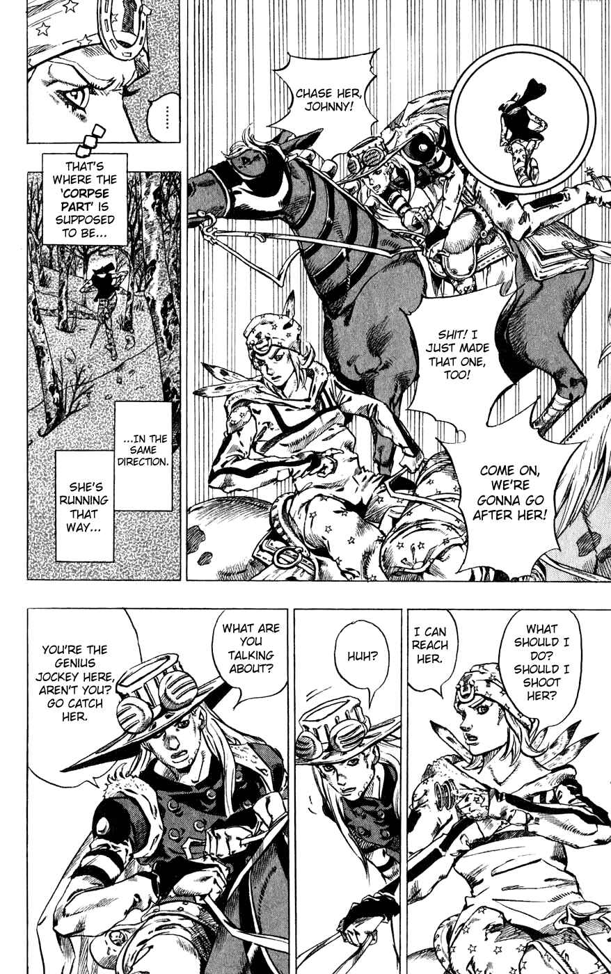 JoJo no Kimyou na Bouken: Part 7 - Steel Ball Run Chapter 45 - Page 21