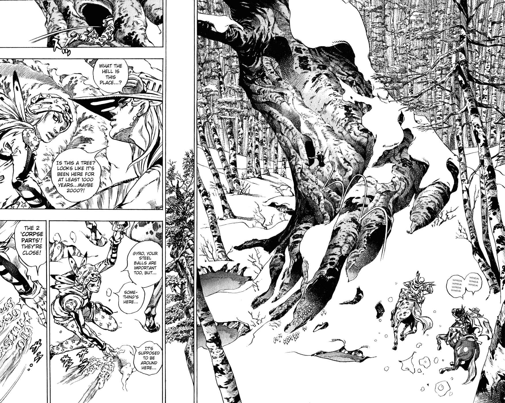 JoJo no Kimyou na Bouken: Part 7 - Steel Ball Run Chapter 45 - Page 23