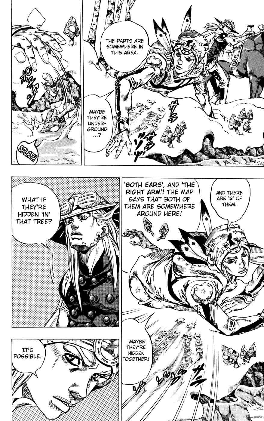 JoJo no Kimyou na Bouken: Part 7 - Steel Ball Run Chapter 45 - Page 24