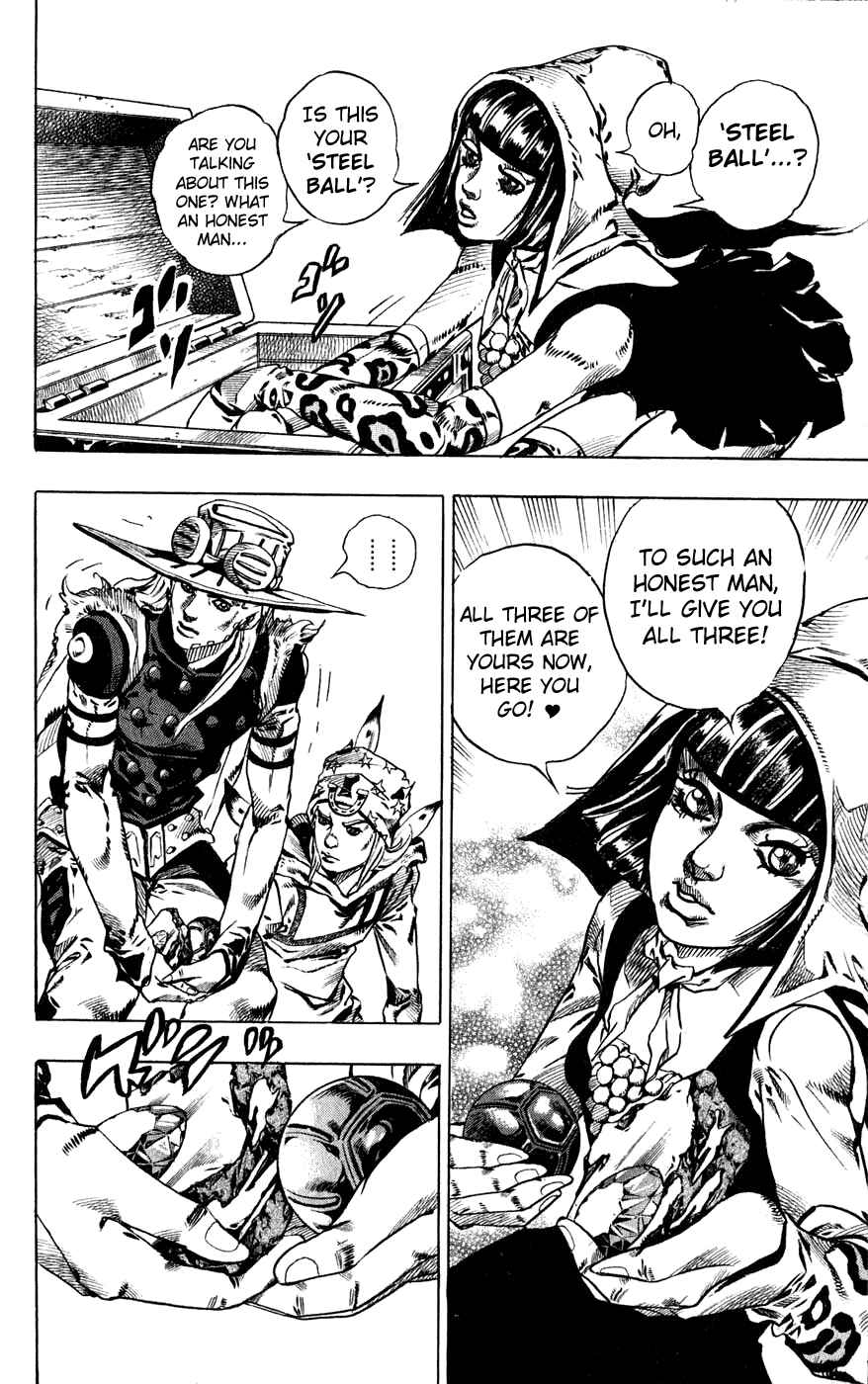 JoJo no Kimyou na Bouken: Part 7 - Steel Ball Run Chapter 45 - Page 32