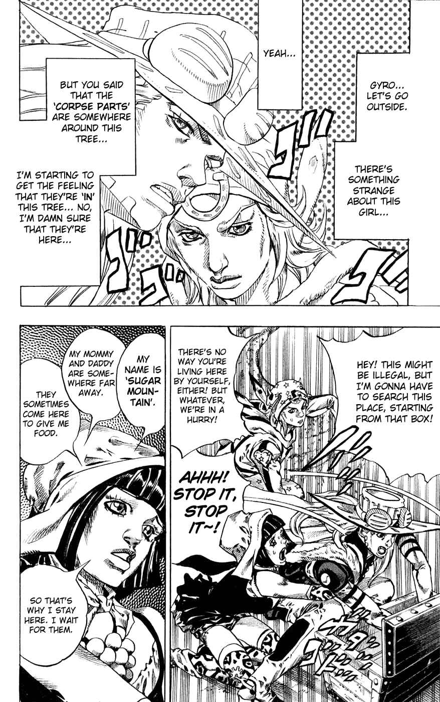 JoJo no Kimyou na Bouken: Part 7 - Steel Ball Run Chapter 45 - Page 36