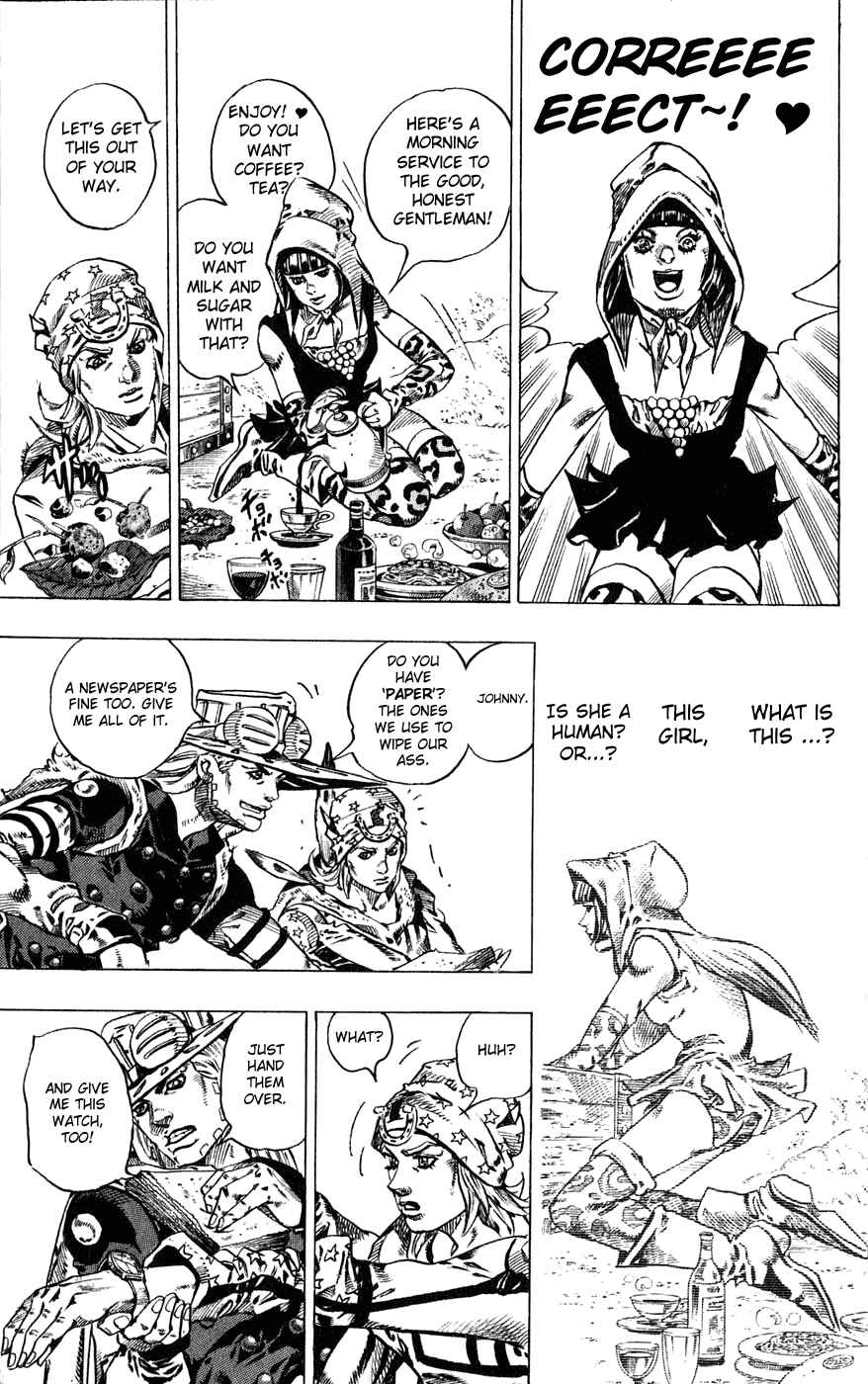 JoJo no Kimyou na Bouken: Part 7 - Steel Ball Run Chapter 45 - Page 43