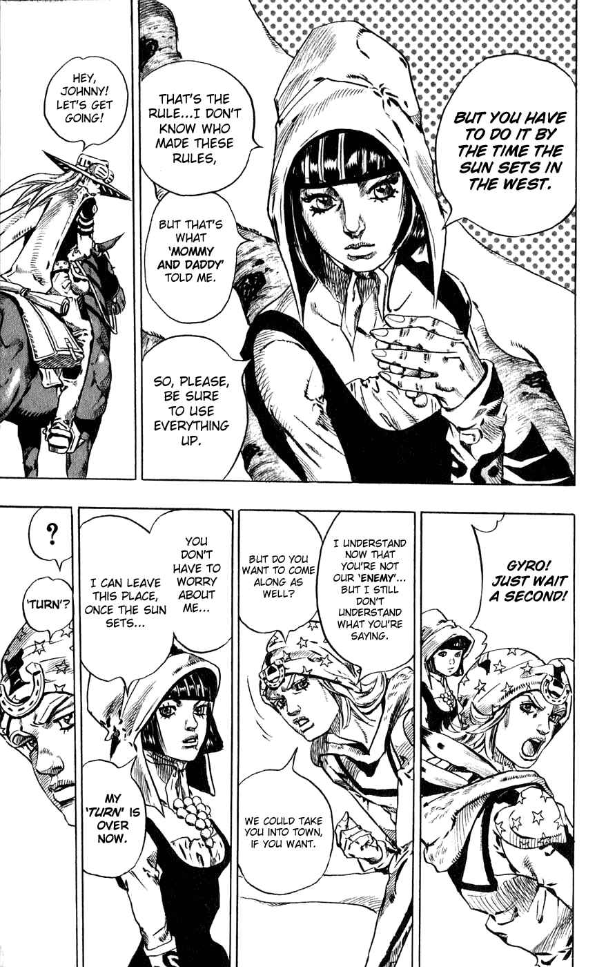 JoJo no Kimyou na Bouken: Part 7 - Steel Ball Run Chapter 45 - Page 53