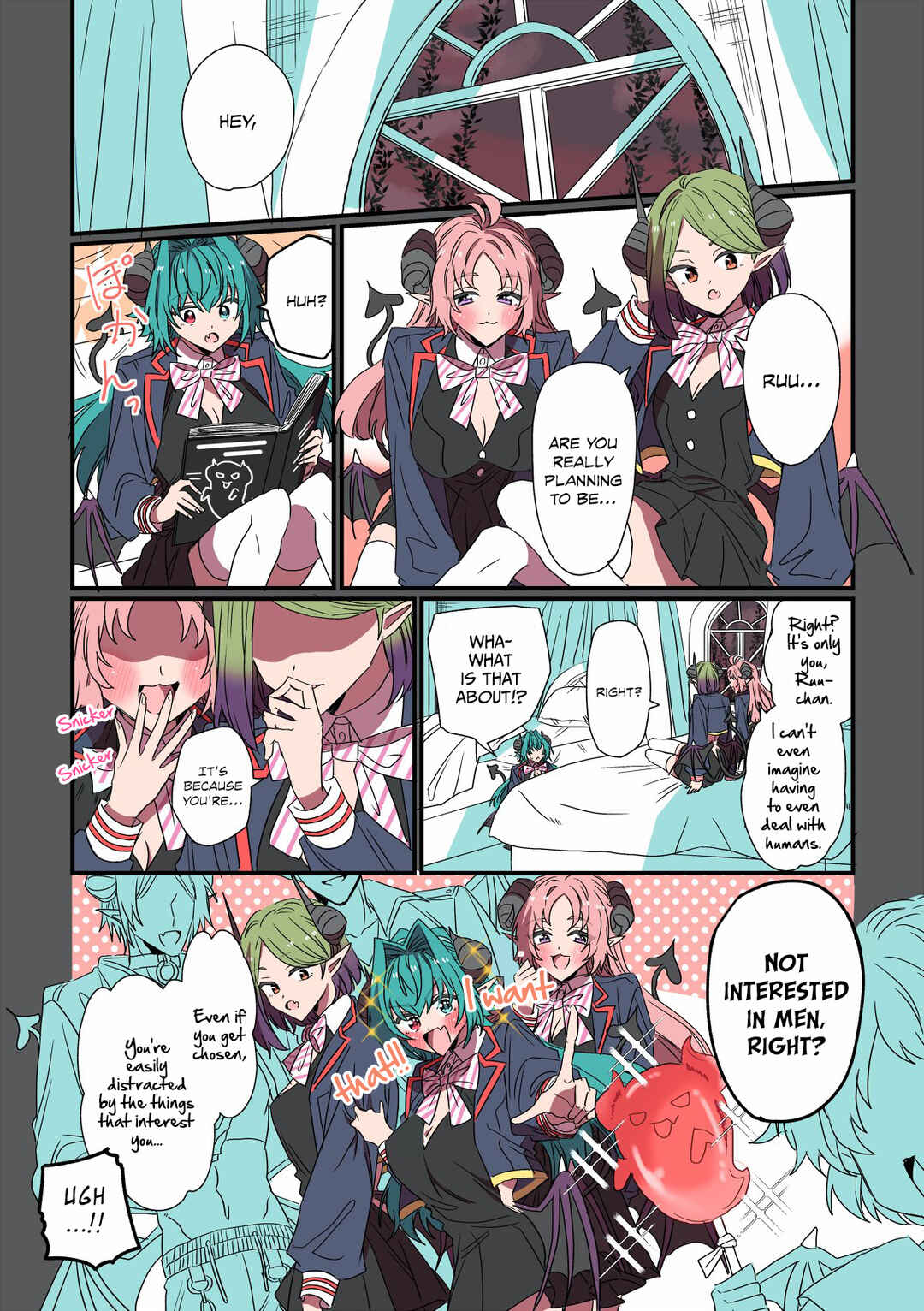 Succubus ga Yattekita Ohanashi Chapter 22 - Page 1