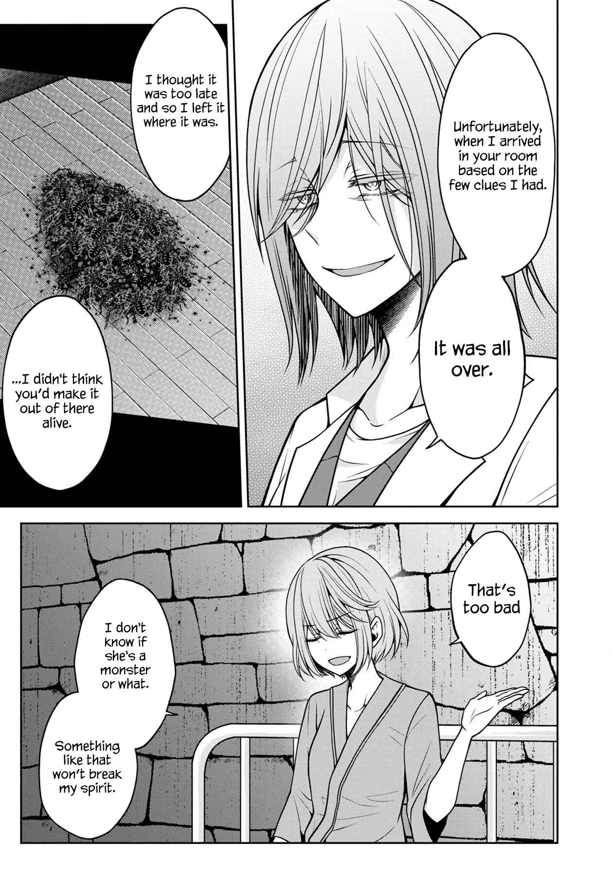 Namae no nai Kaibutsu - Kumo to Shoujo to Ryoki Satsujin Chapter 15 - Page 13