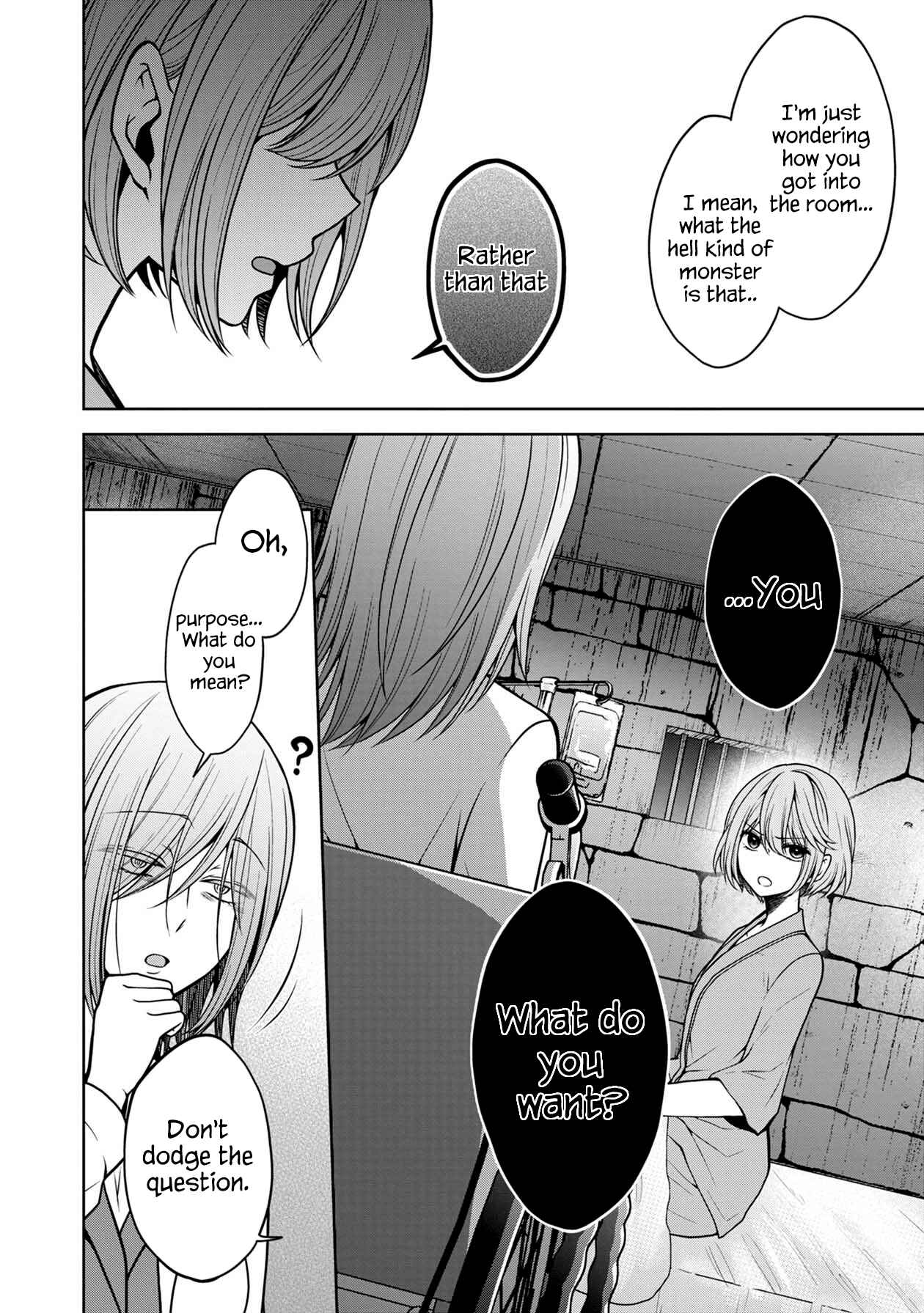 Namae no nai Kaibutsu - Kumo to Shoujo to Ryoki Satsujin Chapter 15 - Page 14