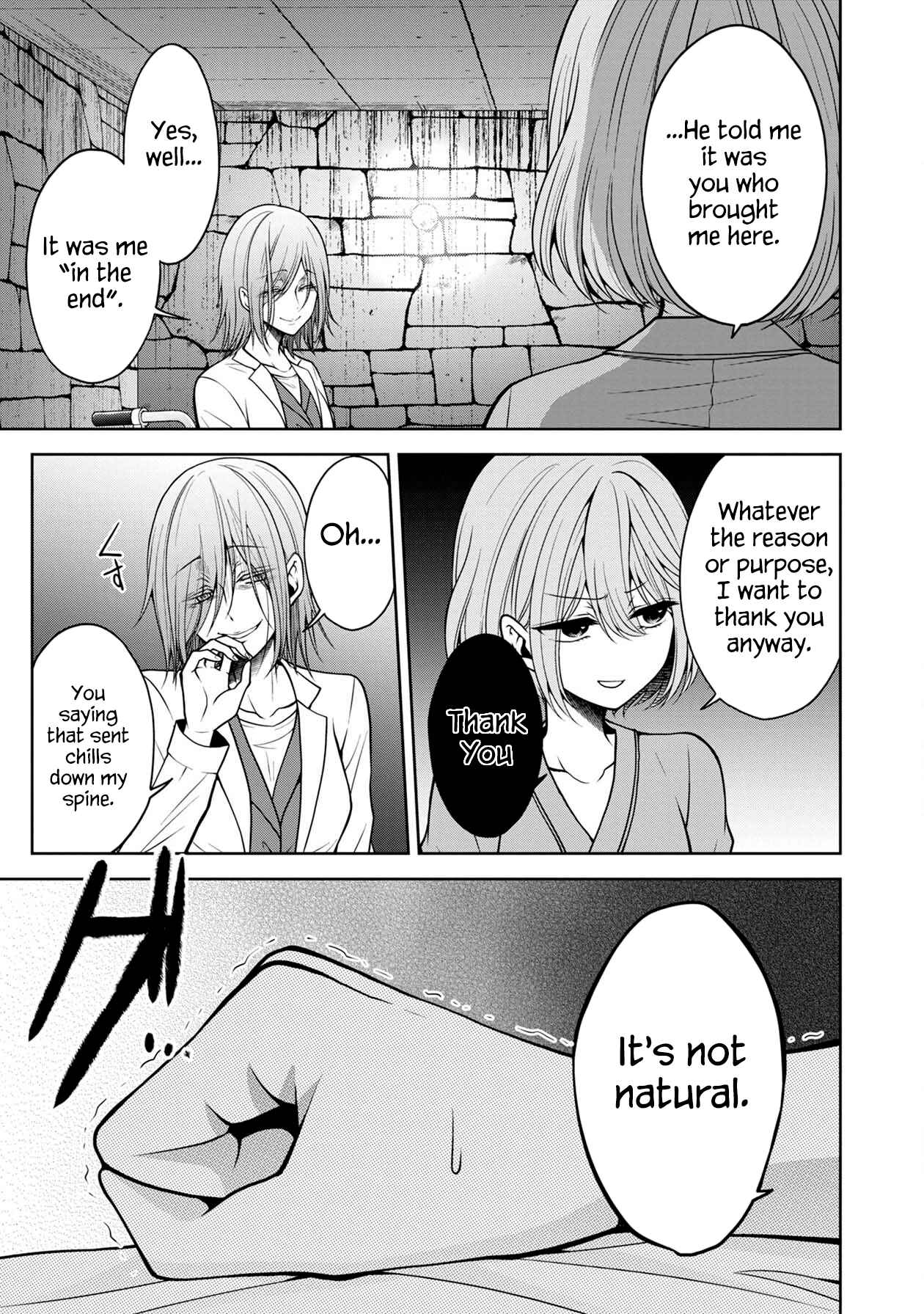 Namae no nai Kaibutsu - Kumo to Shoujo to Ryoki Satsujin Chapter 15 - Page 9