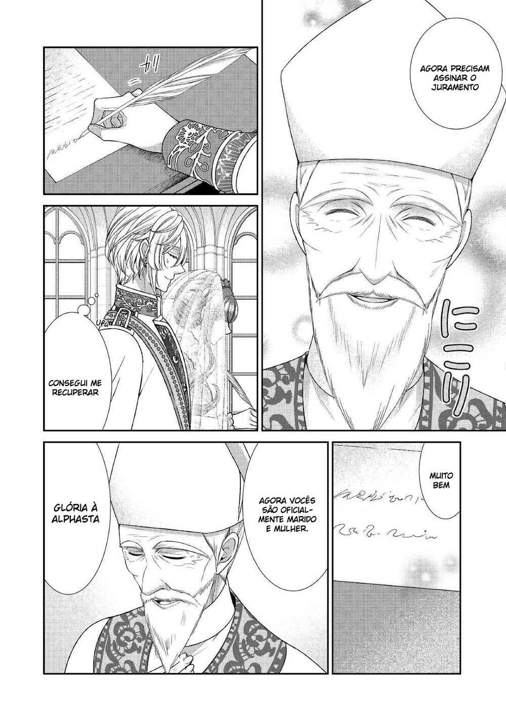 Jishou Akuyaku Reijou na Kon'yakusha no Kansatsu Kiroku. Chapter 31 - Page 35