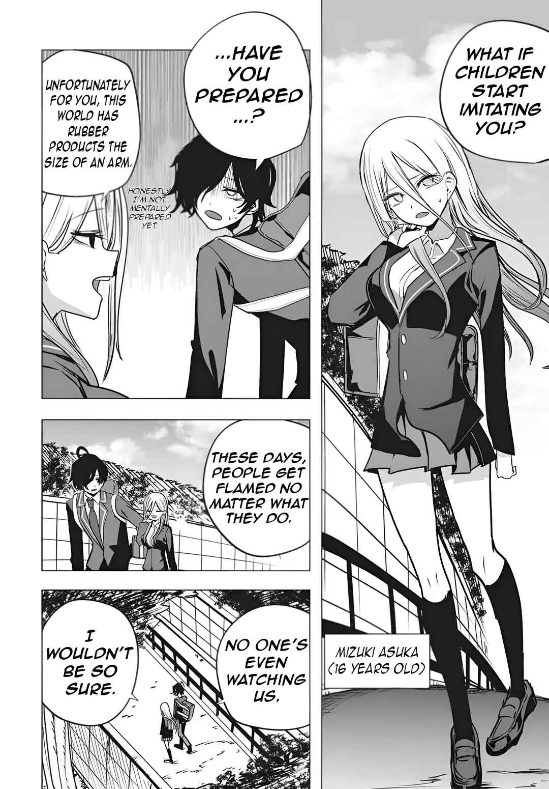 Mizuki-senpai no Koi Uranai Chapter 54 - Page 5