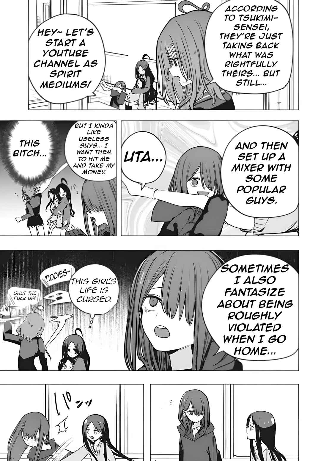 Mizuki-senpai no Koi Uranai Chapter 54 - Page 8