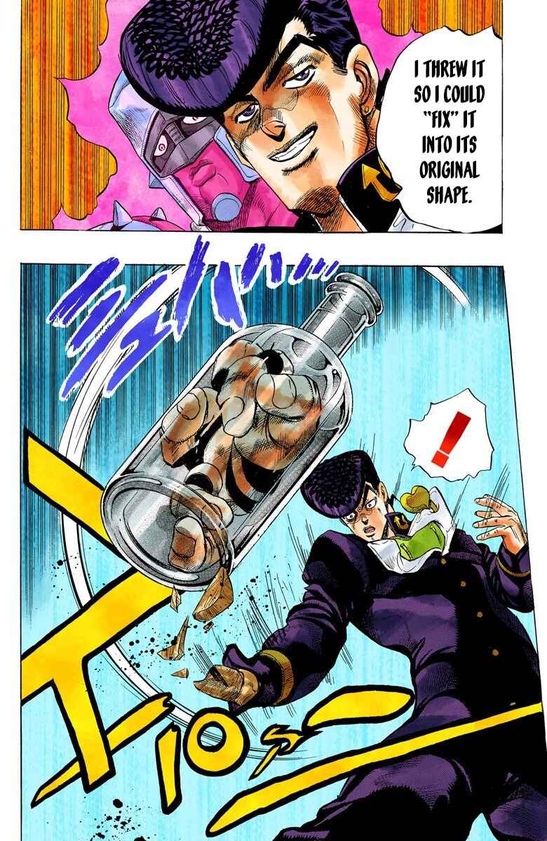 JoJo no Kimyou na Bouken: Part 4 - Diamond wa Kudakenai Color-ban Chapter 27 - Page 18