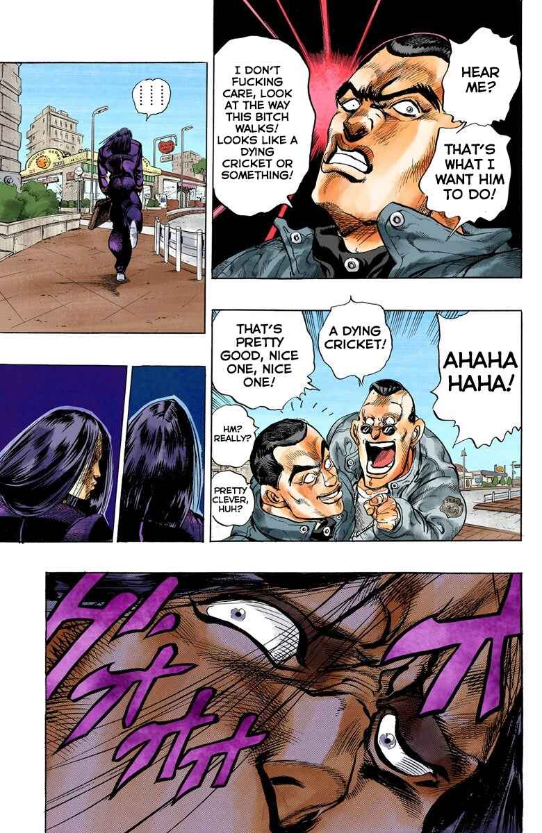 JoJo no Kimyou na Bouken: Part 4 - Diamond wa Kudakenai Color-ban Chapter 27 - Page 9