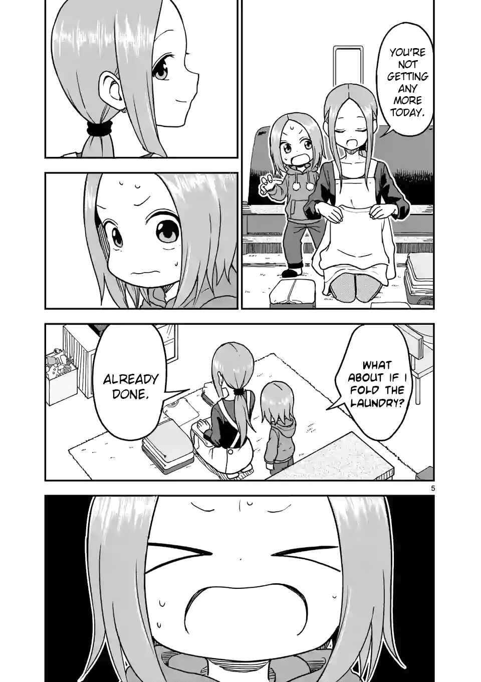 Karakai Jouzu no (Moto) Takagi-san Chapter 121 - Page 5