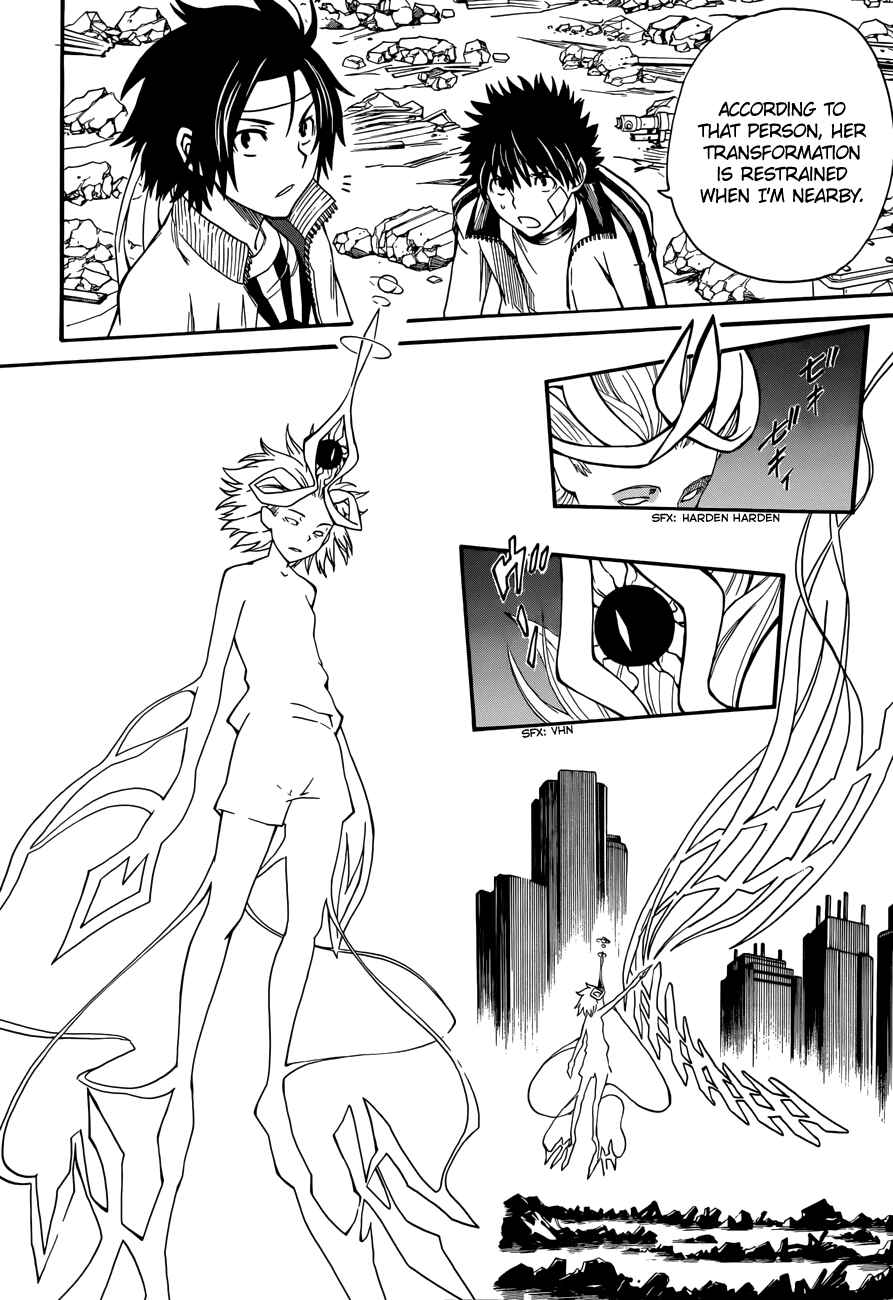 Toaru Majutsu no Index Gaiden: Toaru Kagaku no Railgun Chapter 64 - Page 14