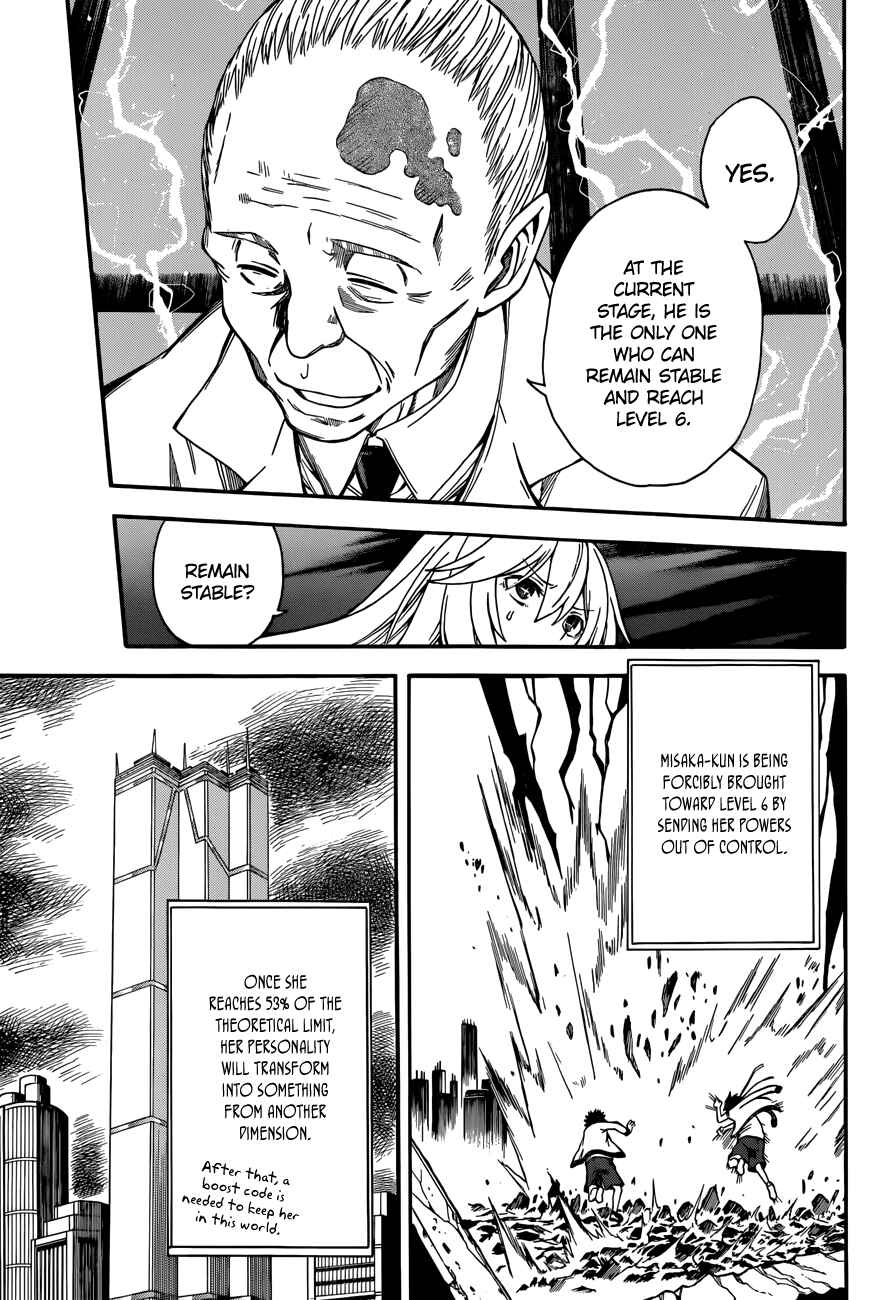 Toaru Majutsu no Index Gaiden: Toaru Kagaku no Railgun Chapter 64 - Page 23