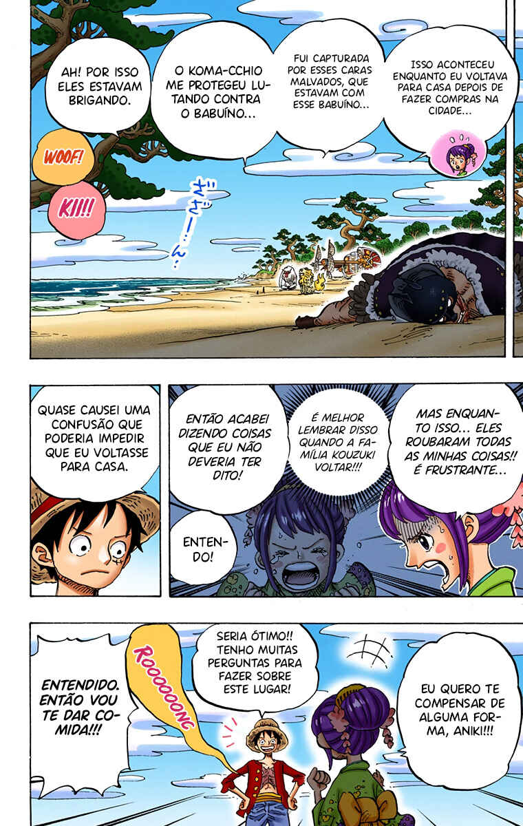 One Piece (Official Colored) Chapter 911 - Page 12
